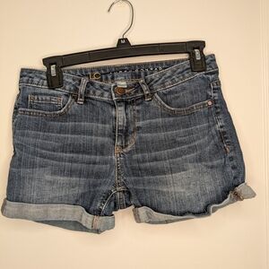 Women's Blue Denim Shorts